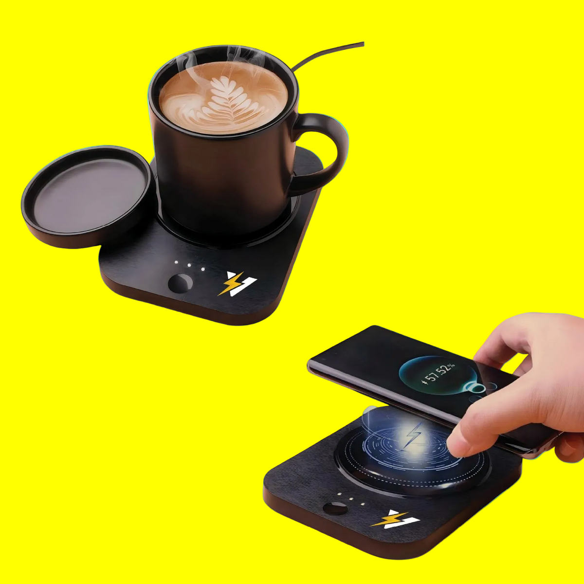 Sip & Charge 2-in-1 Wireless Charger & Mug Warmer