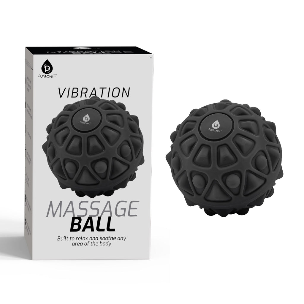 Pursonic Vibrating Massage Ball – Deep Tissue Relief at Your Fingertips